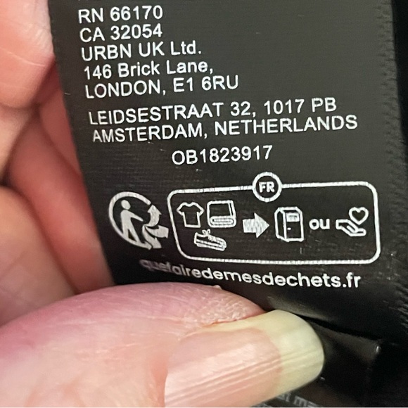 We The Free | Black Good Luck Vegan Barrel Trousers New - Picture 11 of 12